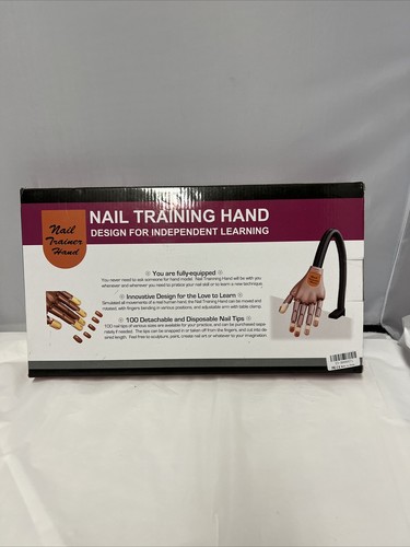 Nail practice hand trainer - practice,