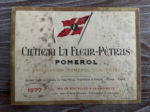 étiquette château fleur - Étiquette,