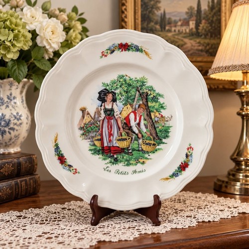 Assiette lunéville obernai - «,