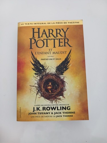 Livre harry potter - et, l'enfant