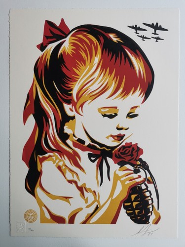 Shepard fairey war - shepard,