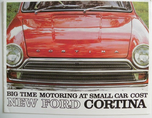 Brochure ford cortina - brochure,