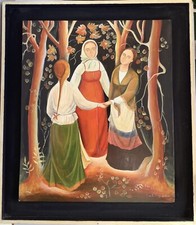 Peinture Huile Tableau par