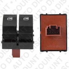 INTERRUPTEUR BOUTON LEVE VITRE POUR SKODA FABIA OCTAVIA ROOMSTER YETI, 1Z0959858