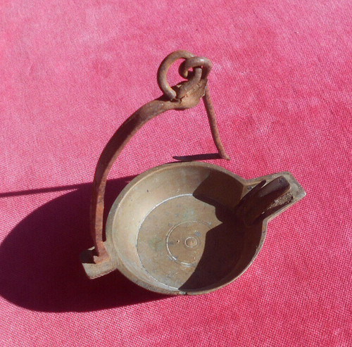 Lampe huile laiton - , !