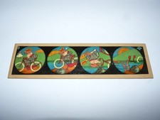 ancienne plaque verre lanterne