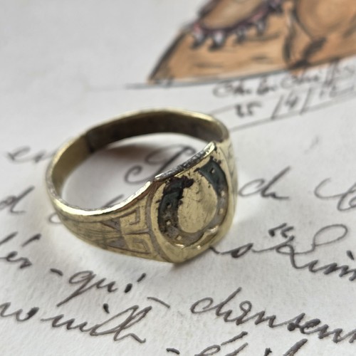 Bague plaqué chance - bague, or
