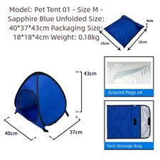 Tente portable pour animaux - , de