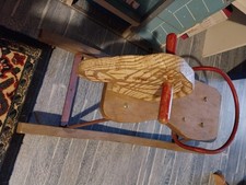 Cheval bascule ancien jouet - ancien,