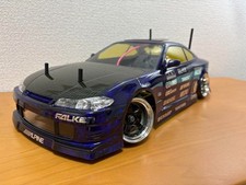 Tamiya 1/10 Coppermix Silvia S15 RC Car Body Only Wrapped Paint Drift Shell
