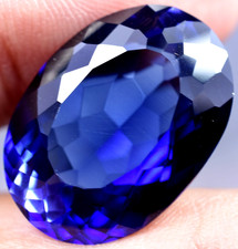 Naturel 27.75 CT Madagascar Royal Saphir Bleu Ggl Certifié Vrac Pierre Précieuse