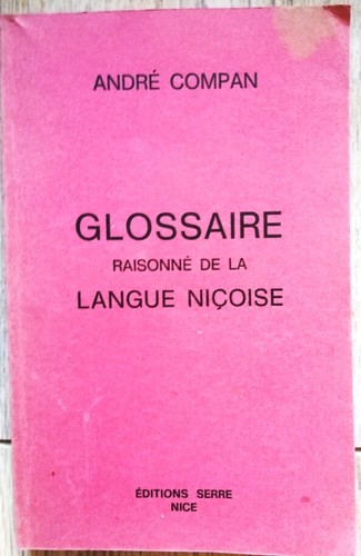 Compan glossaire raisonne - glossaire,