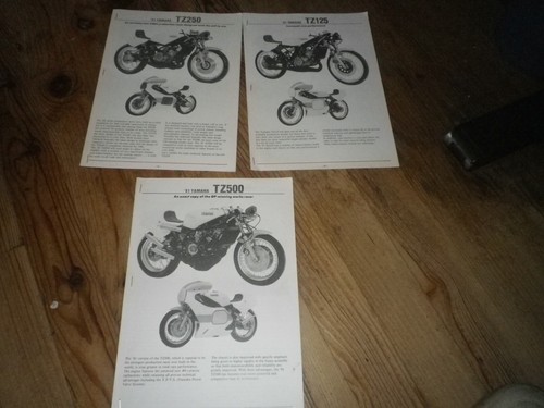 Yamaha copies dossier - tz,