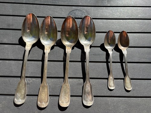 Lot cuillères argent - lot, 6