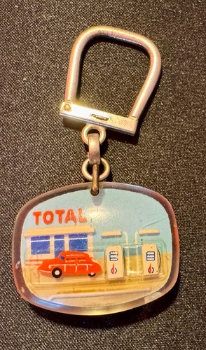 Ancien porte clés bourbon - clés,