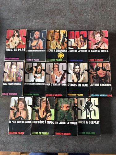 Lot livres sas - livres, de