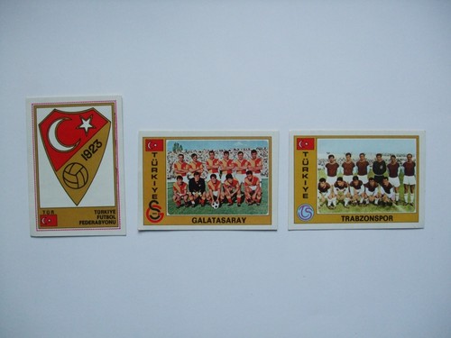 Lot trois stickers panini - lot, de