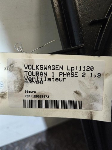 Ventilateur volkswagen touran - ventilateur,