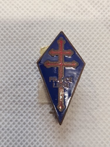 Insigne émaillé france libre - france,