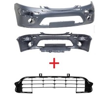 CITROËN C3 DE 2005-2009 PARE CHOC AVANT + GRILLE INFÉRIEUR