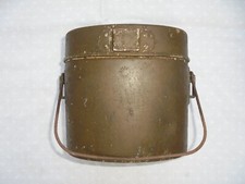 gamelle  de l armee belge 2 guerre dans sa peinture asser  rare