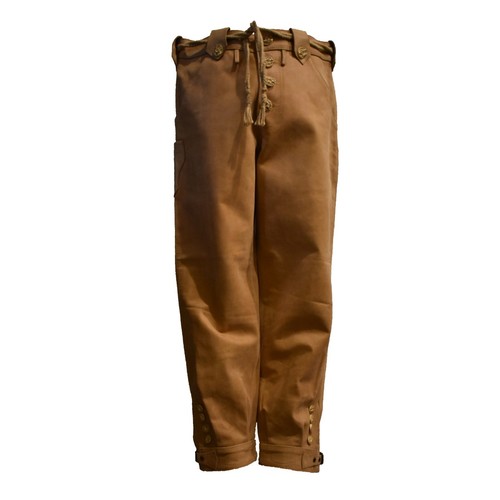 Pantalon cuir traditionnel - cuir,