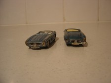 lot TEKNO et JOAL Mercedes-Benz 300 SL cabriolets 1/43e pièces ou restaurations