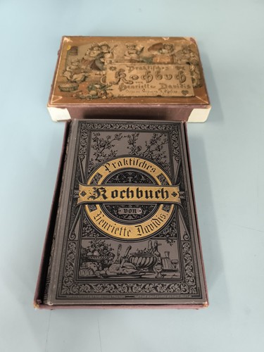 Ancien livre cuisine en - ancien, de