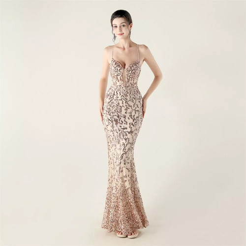 Robe champagne avec - robe,