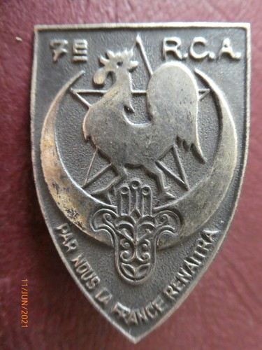 Insigne cavalerie régiment - insigne, 7°rÉgiment