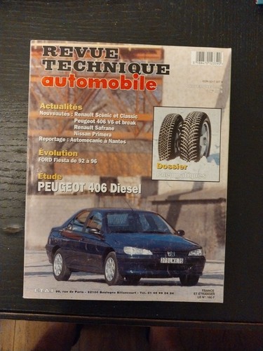 Revue technique peugeot 406 - peugeot,