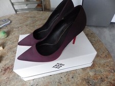 Chaussures escarpins Zara Woman P .38 violines bordeaux