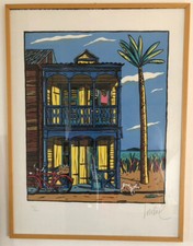 LOUSTAL ANTILLE N°2 SÉRIGRAPHIE 14 PASSAGES COULEURS 200 ex. n°tés/signés 1992