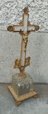 ancien crucifix cristal