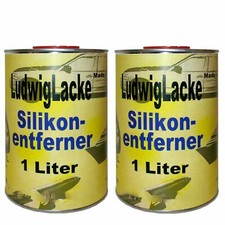 2 x 1 Litre Détachant Silicone Normal Peinture Nettoyant Dégraissant Freihaus