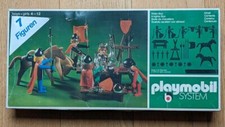 Playmobil 3260 V1 Chevaliers Faucon Chrome Moyen âge médiéval Complet Rare 1974