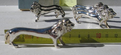 Porte couteau lion métal - lion,