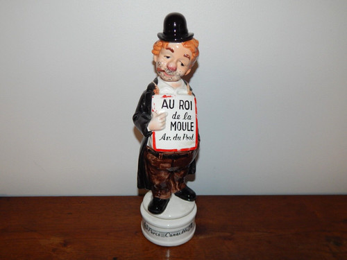 Ancienne bouteille personnage - ancienne,