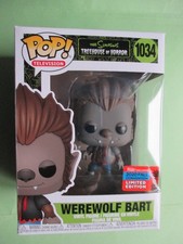 POP FUNKO  1034 WEREWOLF BART TELEVISION THE SIMPSONS HORROR   figurine  sticker