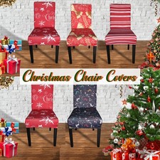 Noël Dîner Housses Chaise