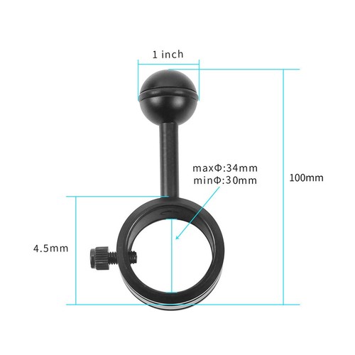 Support lampe poche - de,