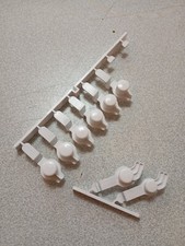 Bouton Interrupteur Blanc Platine Façade Programme Clip Lave-linge Laden FL1256