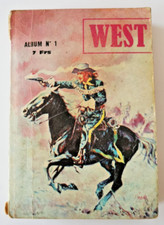 BD ALBUM WEST N° 1  ( N° 1, 2, 3 ) / JEUNESSE et VACANCES - 1978