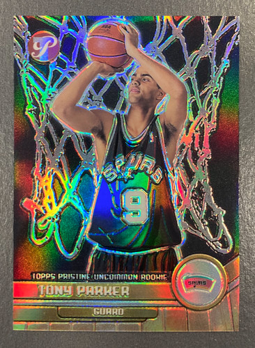 Tony parker 2001 topps - parker, 2001-02