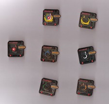 Lot complet de 7 pin's casino