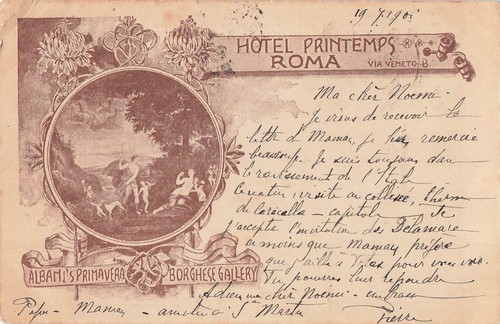 Italie roma hôtel - italie,, printemps