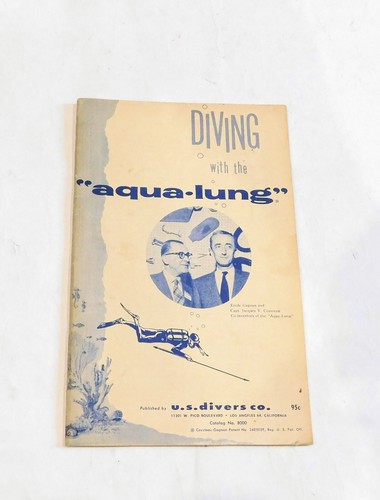 Diving with the aqua - "aqua-lung", by