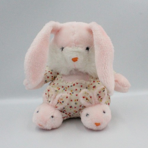 Ancienne peluche lapin blanc