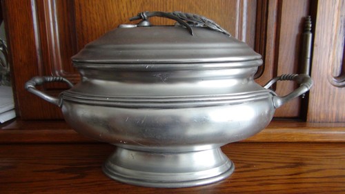 Soupiere etain - soupiere,