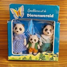 SYLVANIAN FOREST FAMILIES FORÊT D'OURS FORÊT DE BARENWALD PANDAS FAMILY